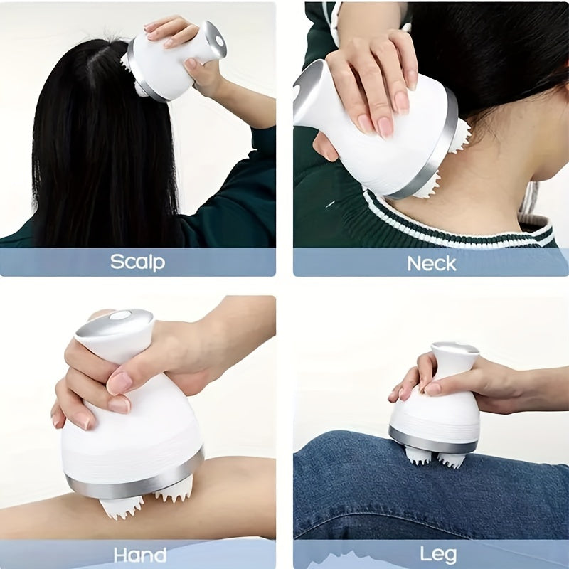 Electric Octopus Head Massager for Pets, Designed for Cat Scalp Massage
