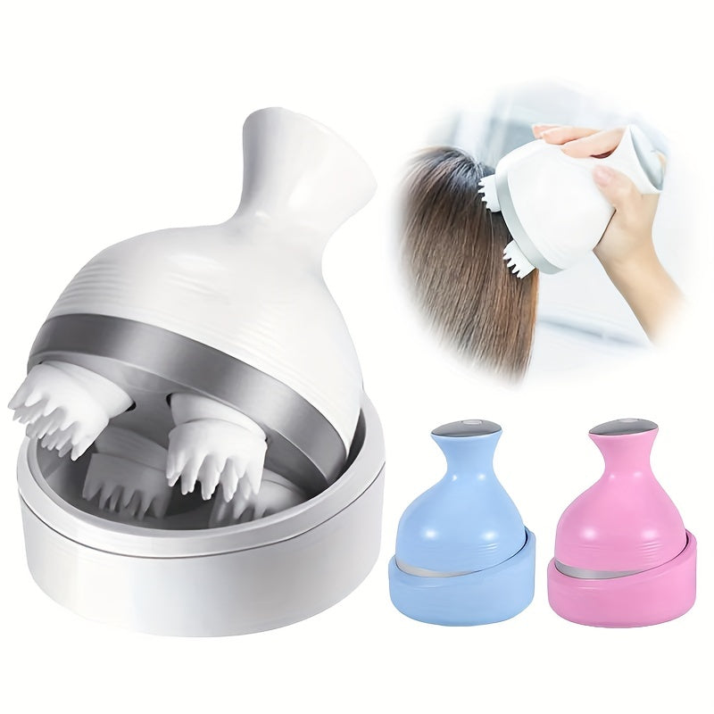 Electric Octopus Head Massager for Pets, Designed for Cat Scalp Massage