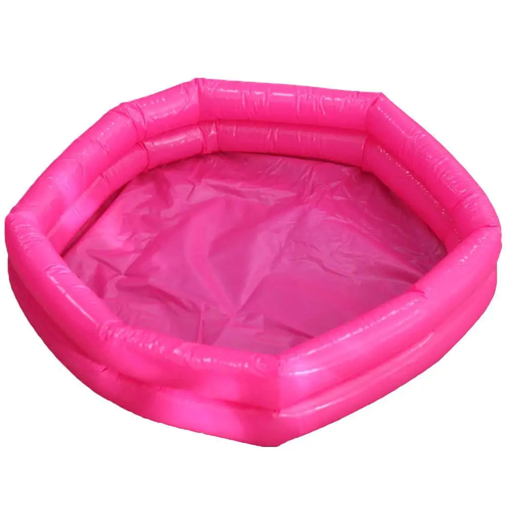 Portable Summer Inflatable Swimming Pool PVC Round Baby Swimming Pool Outdoor 60cm Play Water Bathtub for Kids