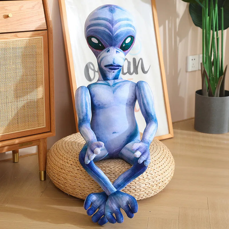 50-100cm Fashion Alien Extraterrestrial Soft Stuffed Plush Doll Plush Animal Toy Creative Gift for Children Kids