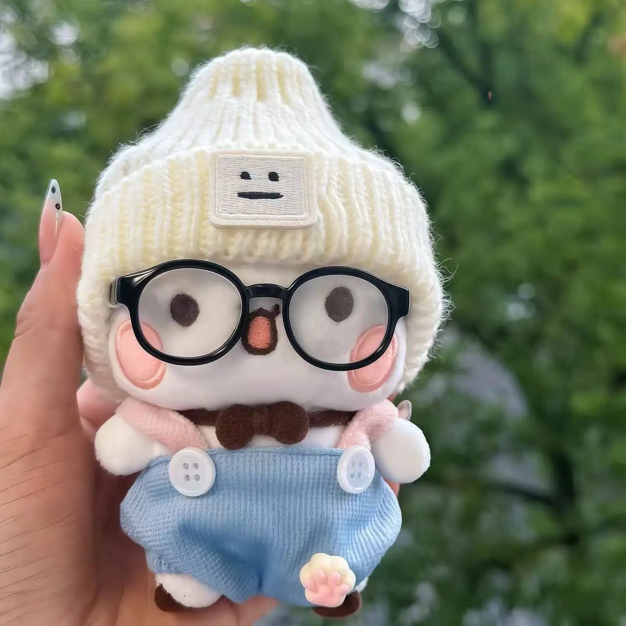 Cute Expression Package Doll Bubu Dudu Doll Keychain Toy Yier Panda Bear Kawaii Doll Bag Decor New Year Toy Gift