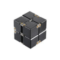Infinity Cube Metal Fidget Toys,Aluminium‌ Antistress Anxiety Fidgeting EDC Anti Stress Relief Toy for Adult Kids Autism ADHD
