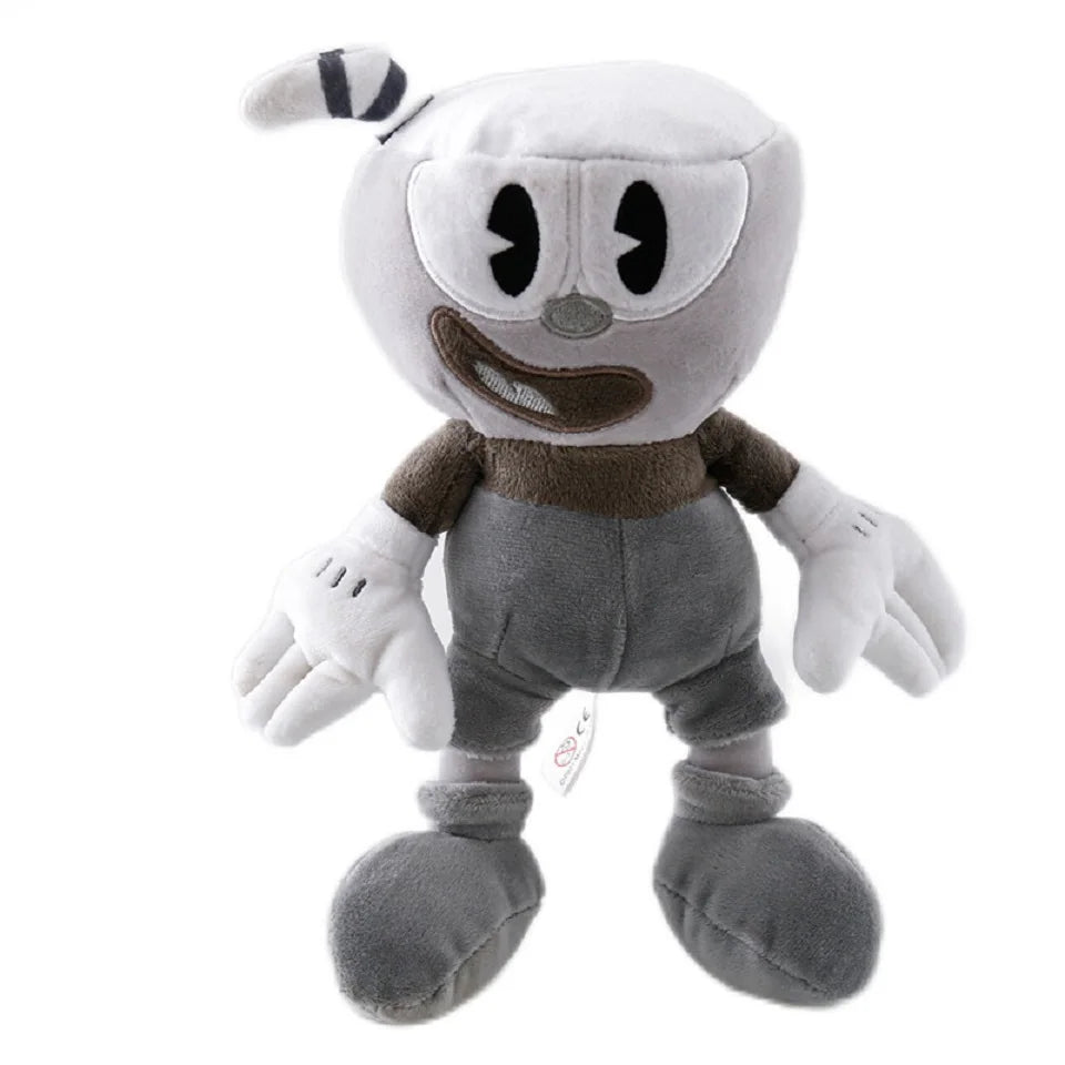Cuphead Plush Doll Toys Mugman Game Doll Toys Adventure Soft Stuffed Plush For Kids Birthday Gift