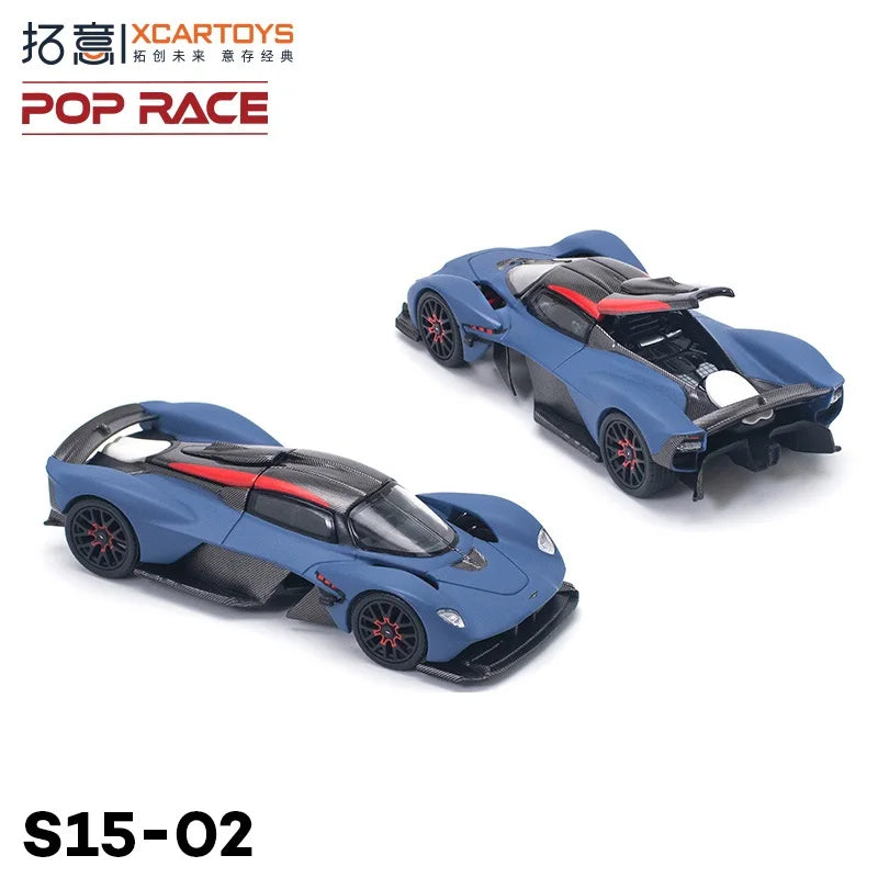Xcartoys x Pop Race 1:64 EVA RT TYPE-08 087X PANDEM S13 SINGER SKYLINE GTR V8 DRIFT Diecast Model Car