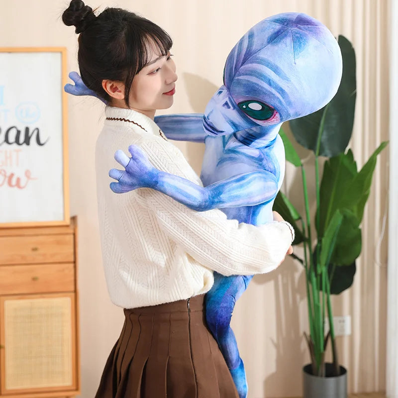 50-100cm Fashion Alien Extraterrestrial Soft Stuffed Plush Doll Plush Animal Toy Creative Gift for Children Kids