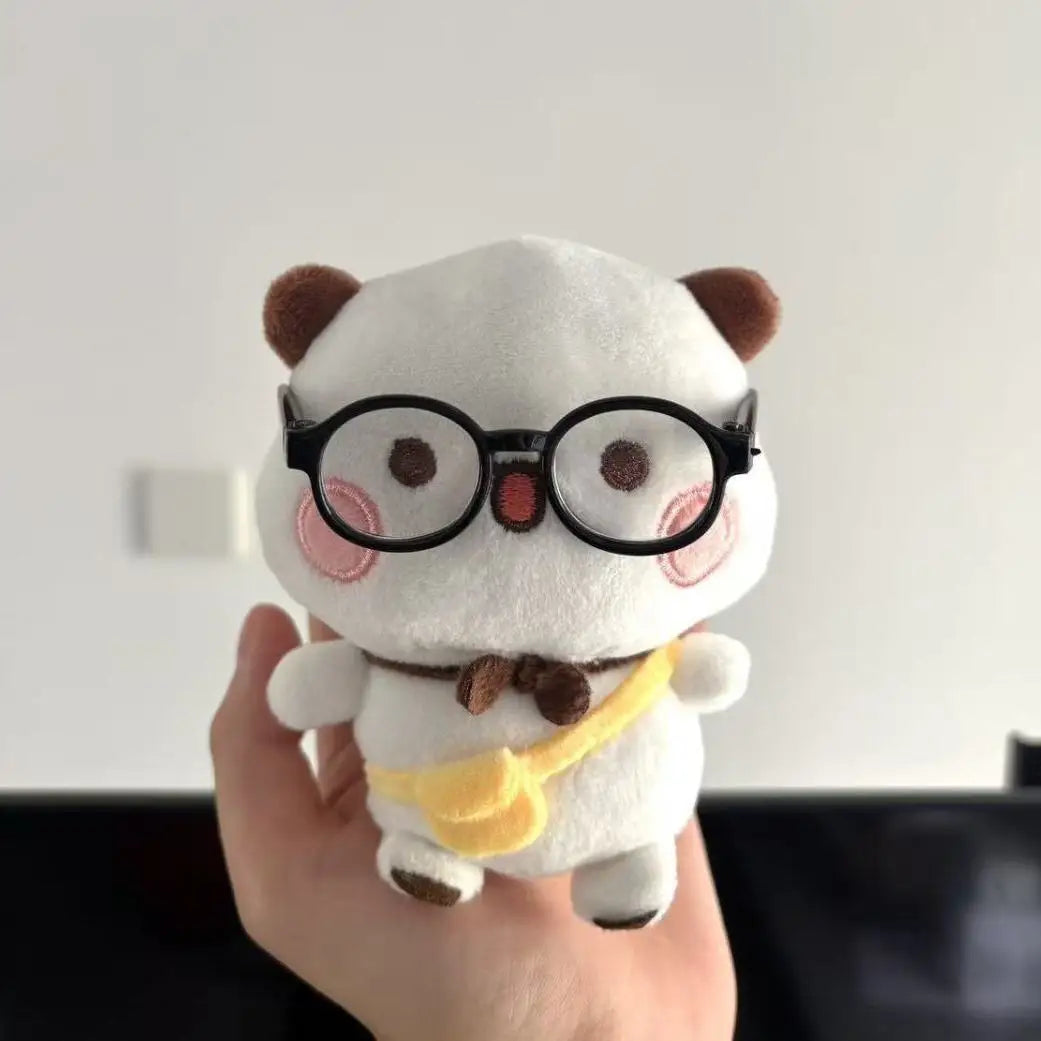Cute Expression Package Doll Bubu Dudu Doll Keychain Toy Yier Panda Bear Kawaii Doll Bag Decor New Year Toy Gift