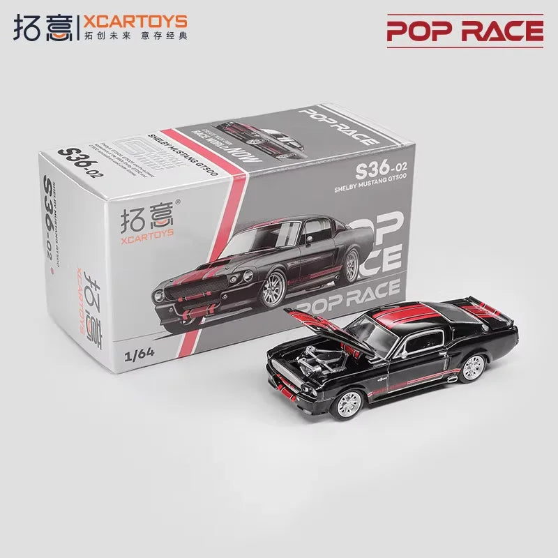 Xcartoys x Pop Race 1:64 EVA RT TYPE-08 087X PANDEM S13 SINGER SKYLINE GTR V8 DRIFT Diecast Model Car