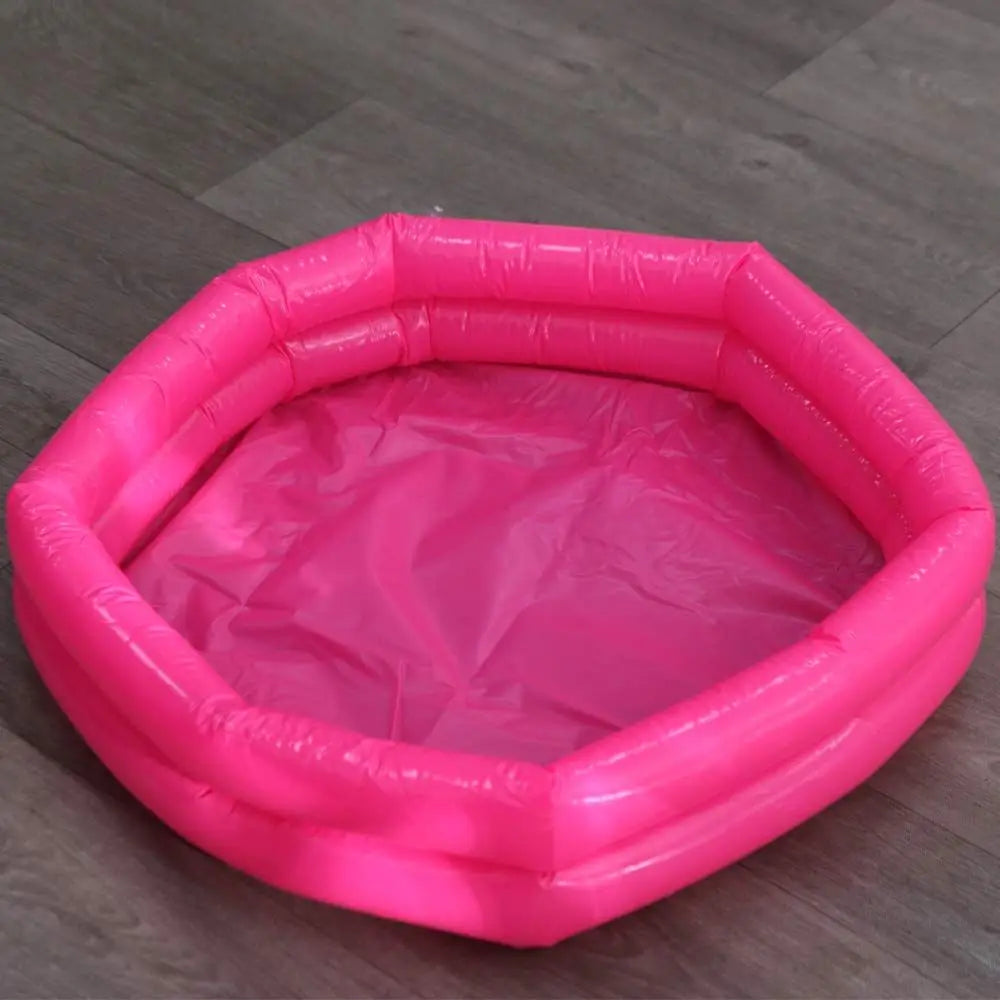 Portable Summer Inflatable Swimming Pool PVC Round Baby Swimming Pool Outdoor 60cm Play Water Bathtub for Kids