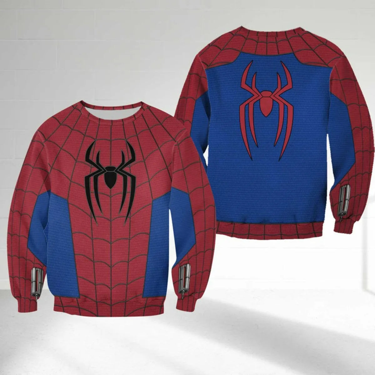 Spider Man Cosplay Hoodie Set Superhero Outfit Costume Style Sweatshirt Pants Matching Suit Cool Streetwear