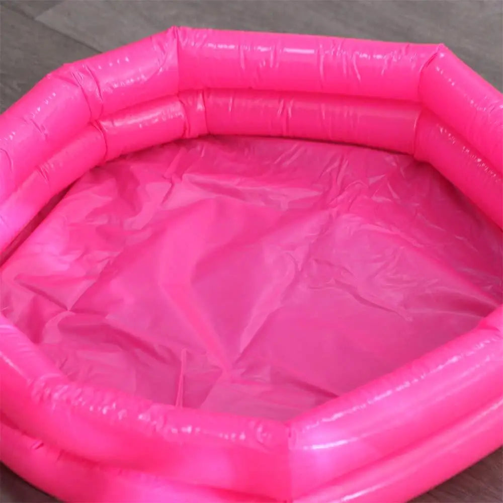 Portable Summer Inflatable Swimming Pool PVC Round Baby Swimming Pool Outdoor 60cm Play Water Bathtub for Kids