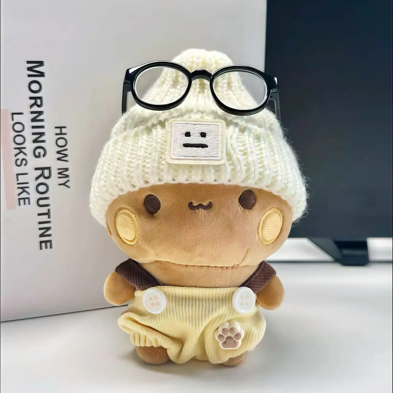 Cute Expression Package Doll Bubu Dudu Doll Keychain Toy Yier Panda Bear Kawaii Doll Bag Decor New Year Toy Gift