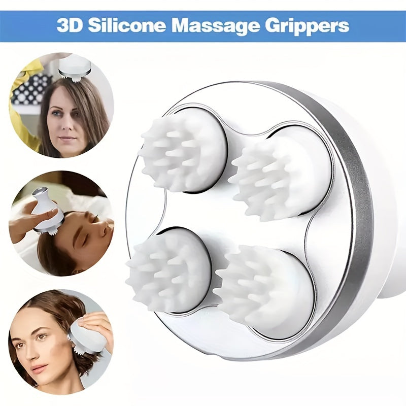 Electric Octopus Head Massager for Pets, Designed for Cat Scalp Massage